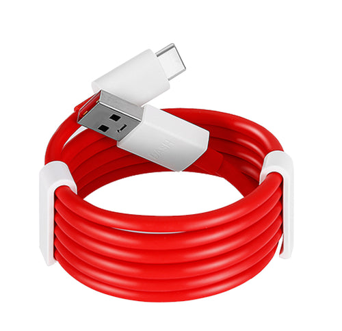 Genuine Oneplus Type-C 1m Round Charging USB Data Cable For Oneplus OnePlus 3 / 3T / 5 / 5T/ 6 / 6T