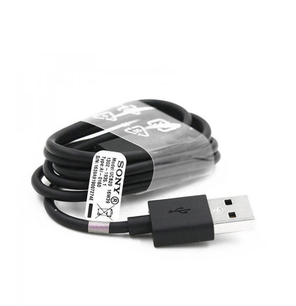 Genuine Sony UCH12 Mains Charger Plug & UCB20 Type-C USB Data Cable For Various Sony Xperia Phones