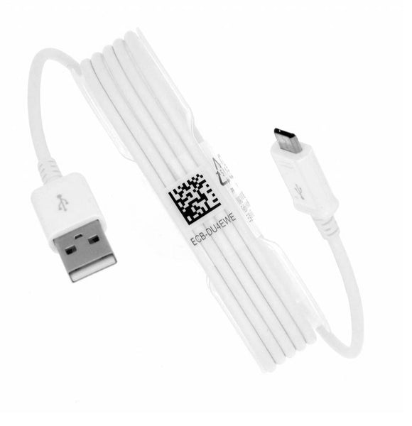 Genuine Samsung White 1.5m Micro USB Cable For Galaxy S6, S6 edge, S6 Plus, S7, S7 Edge