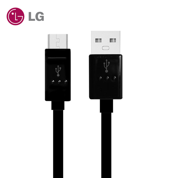Genuine Black LG 20AWG High Speed Micro USB Data Cable For Various LG Phones