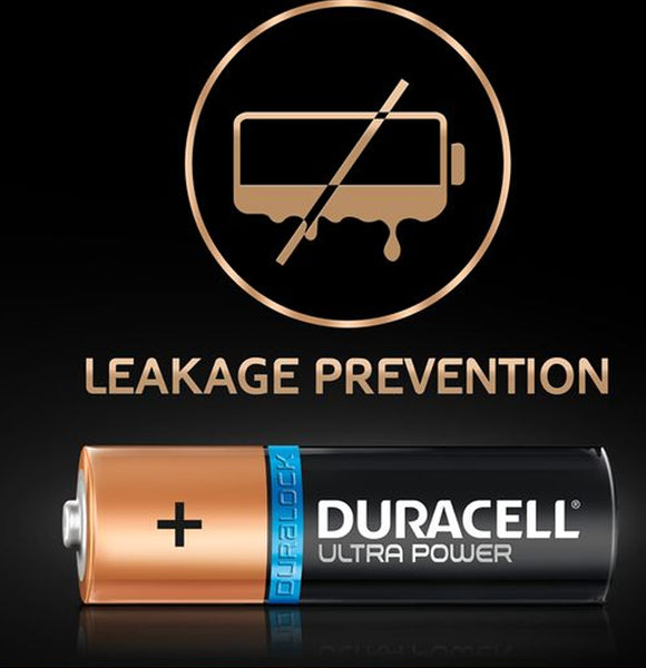 Duracell AA Ultra Power 1.5v Alkaline Batteries (LR6, MX1500) - (12 Pack)
