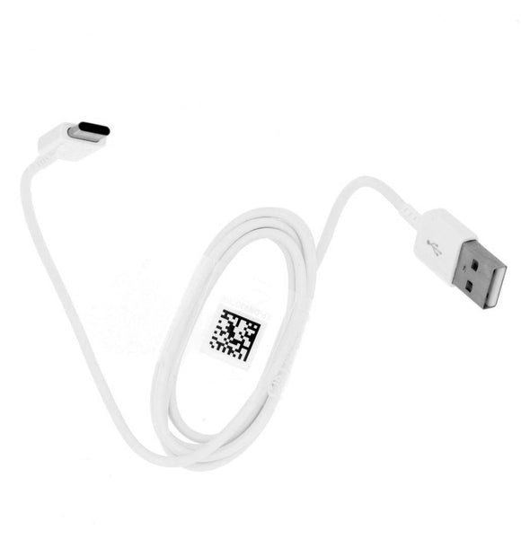 Genuine Samsung White Type-C USB Cable For Galaxy S8, S8+, S9, S9+, S10e, S10, S10+, Note 9