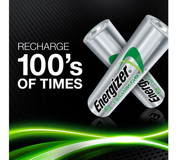 Energizer AA Extreme 2300mAh 1.2v NiMH Rechargeable Batteries - PRE-CHARGERD (Pack of 4)