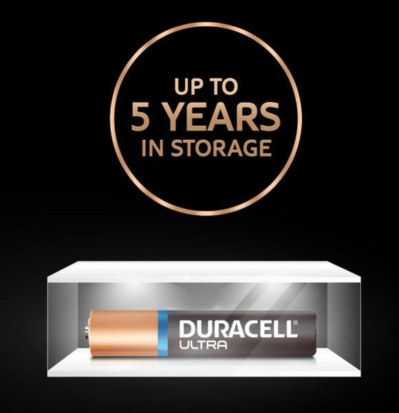 Duracell AAAA Ultra Power 1.5v Alkaline Batteries (LR61, MN2500) (2 Pack)