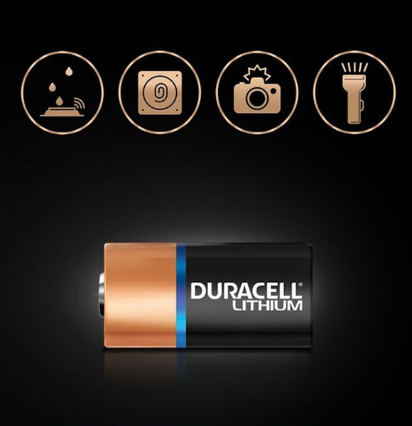 Duracell CR2 3V High Power Lithium Batteries (DLCR2, CR15270) (2 Pack)
